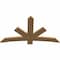 Ekena Millwork Alberta Smooth Timber Gable Bracket, Western Red Cedar, 60"W x 35"H x 1 1/2"D x 5 1/2"F, 14/12 Pitch GBW060X35X0206ALB00SWR - alternate 4